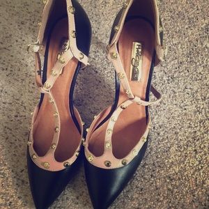 Halogen studded pink heels! Valentino style! 8!